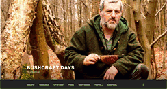 Desktop Screenshot of bushcraftdays.com
