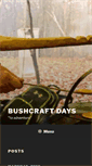 Mobile Screenshot of bushcraftdays.com